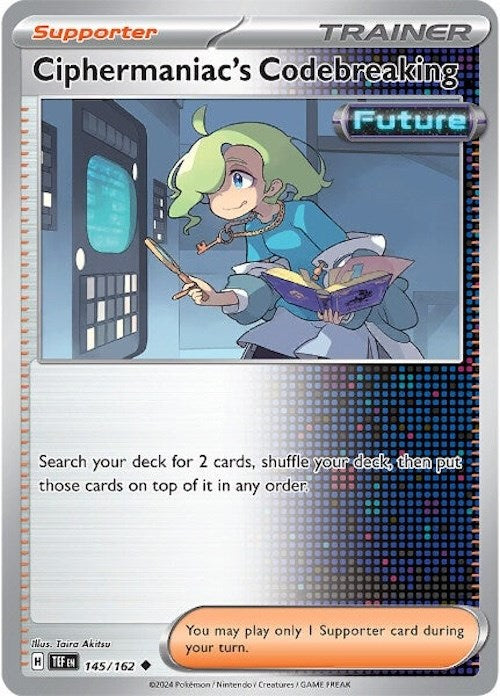 Ciphermaniac's Codebreaking (145/162) [Scarlet & Violet: Temporal Forces] | Card Merchant Takapuna