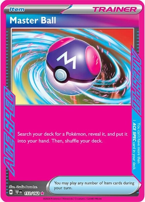 Master Ball (153/162) [Scarlet & Violet: Temporal Forces] | Card Merchant Takapuna