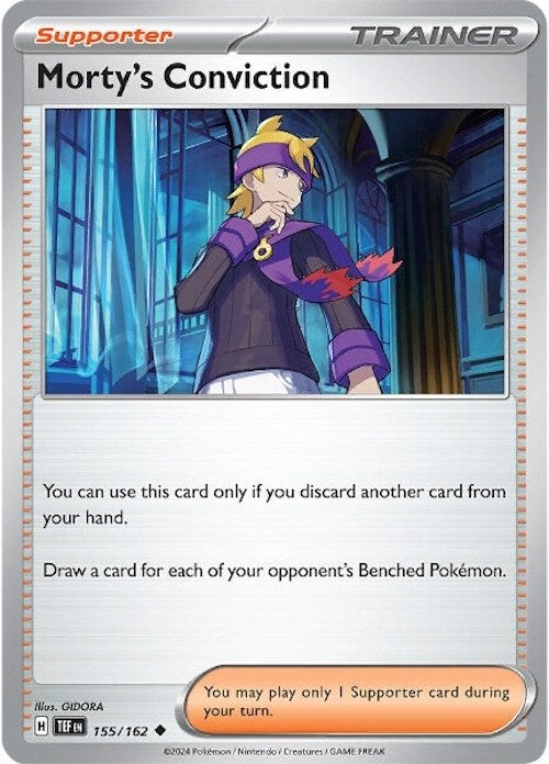 Morty's Conviction (155/162) [Scarlet & Violet: Temporal Forces] | Card Merchant Takapuna