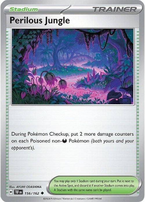 Perilous Jungle (156/162) [Scarlet & Violet: Temporal Forces] | Card Merchant Takapuna