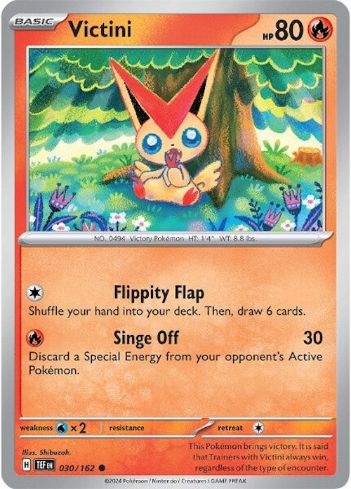 Victini (030/162) [Scarlet & Violet: Temporal Forces] | Card Merchant Takapuna