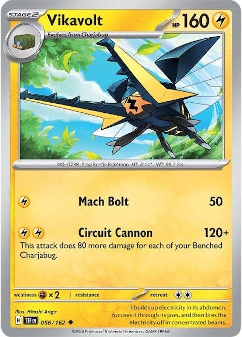 Vikavolt (056/162) [Scarlet & Violet: Temporal Forces] | Card Merchant Takapuna