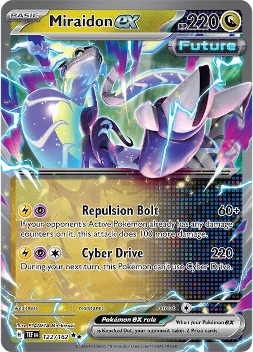 Miraidon ex (122/162) [Scarlet & Violet: Temporal Forces] | Card Merchant Takapuna