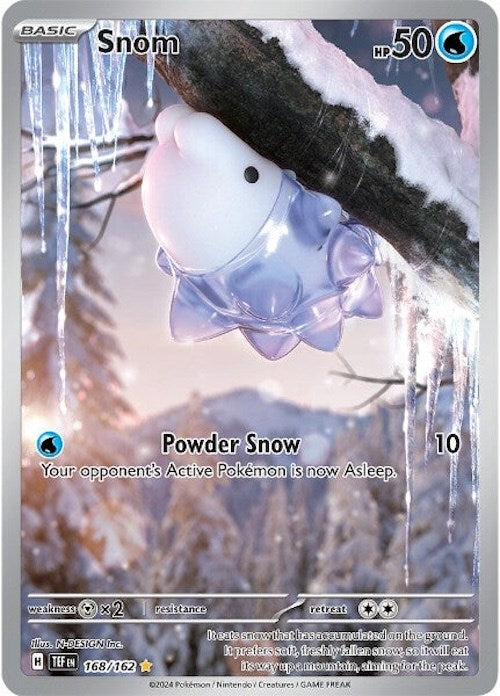 Snom (168/162) [Scarlet & Violet: Temporal Forces] | Card Merchant Takapuna