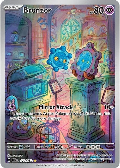 Bronzor (170/162) [Scarlet & Violet: Temporal Forces] | Card Merchant Takapuna