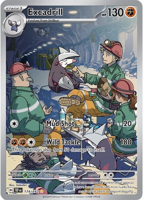 Excadrill (174/162) [Scarlet & Violet: Temporal Forces] | Card Merchant Takapuna