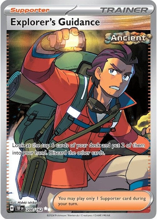 Explorer's Guidance (200/162) [Scarlet & Violet: Temporal Forces] | Card Merchant Takapuna