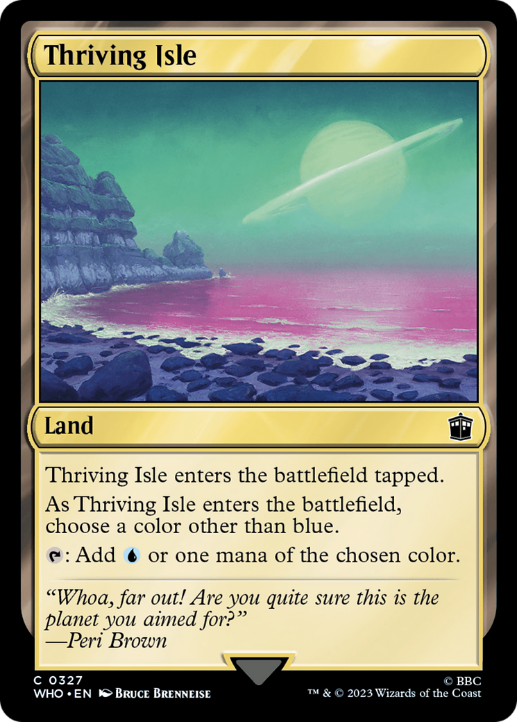 Thriving Isle [Doctor Who] | Card Merchant Takapuna