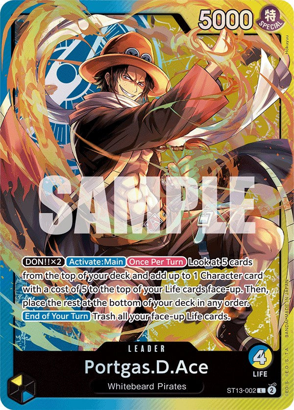 Portgas.D.Ace [Ultra Deck: The Three Brothers] | Card Merchant Takapuna