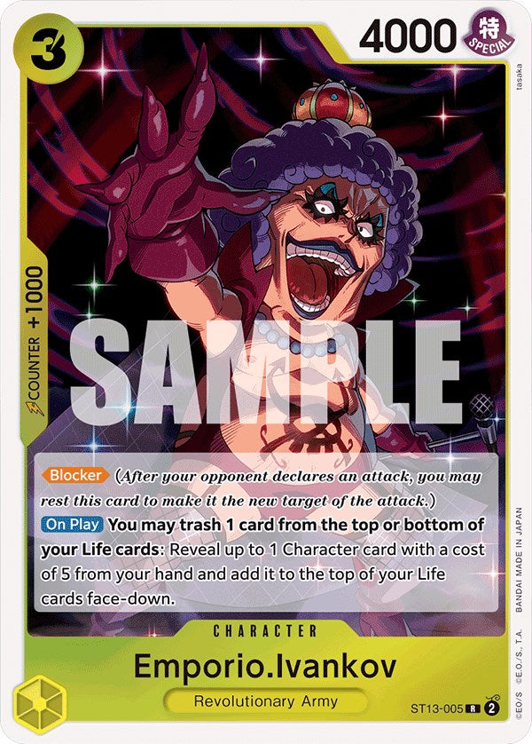 Emporio.Ivankov [Ultra Deck: The Three Brothers] | Card Merchant Takapuna