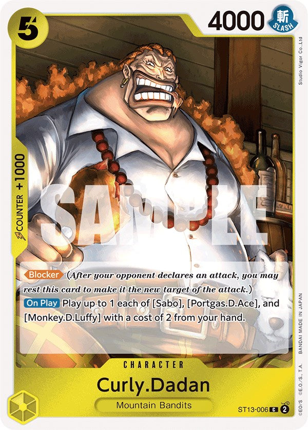 Curly.Dadan [Ultra Deck: The Three Brothers] | Card Merchant Takapuna