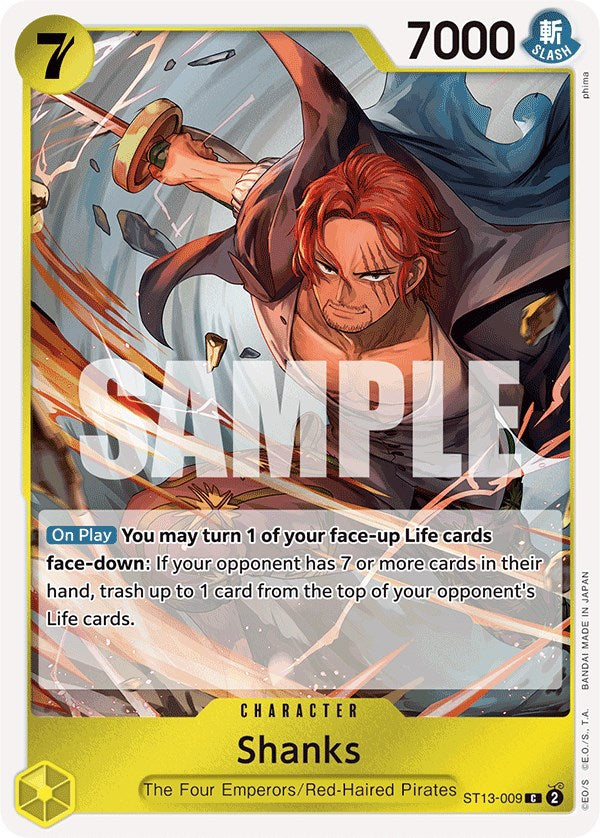 Shanks [Ultra Deck: The Three Brothers] | Card Merchant Takapuna