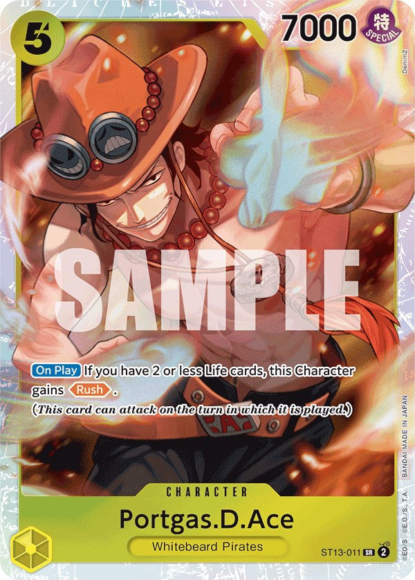 Portgas.D.Ace [Ultra Deck: The Three Brothers] | Card Merchant Takapuna