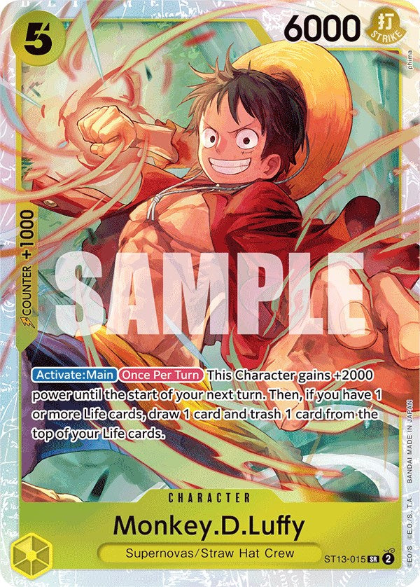 Monkey.D.Luffy [Ultra Deck: The Three Brothers] | Card Merchant Takapuna