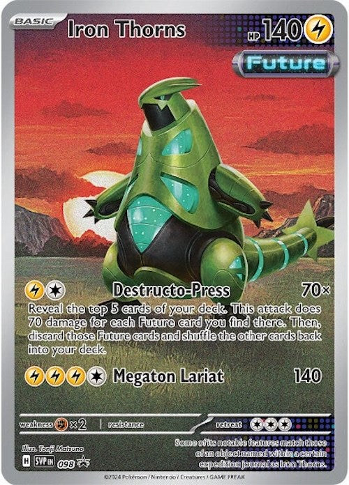 Iron Thorns (098) [Scarlet & Violet: Black Star Promos] | Card Merchant Takapuna