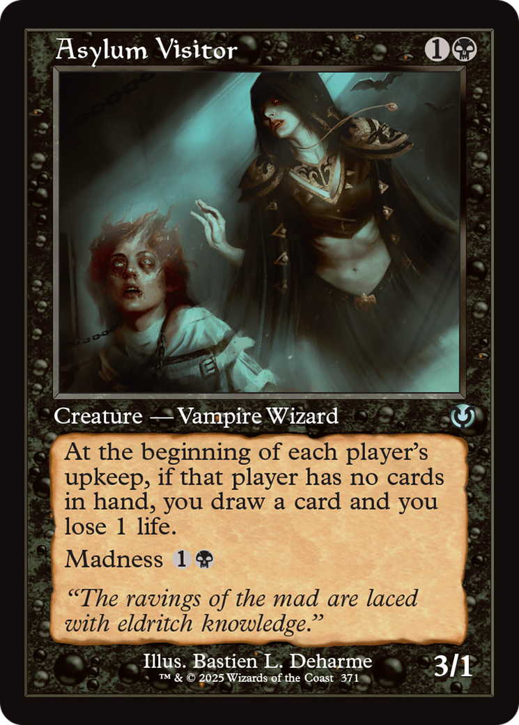 Asylum Visitor (Retro Frame) [Innistrad Remastered] | Card Merchant Takapuna