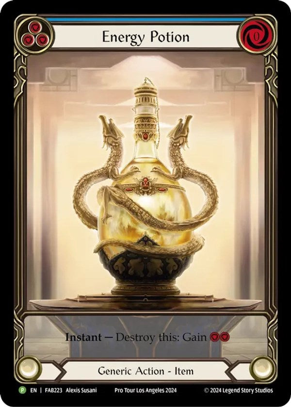 Energy Potion [FAB223] (Promo)  Cold Foil | Card Merchant Takapuna