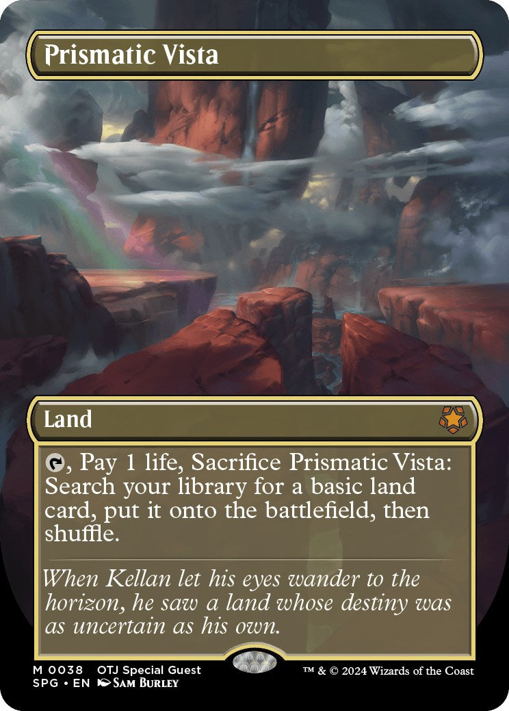 Prismatic Vista (Borderless) [Outlaws of Thunder Junction Special Guests] | Card Merchant Takapuna