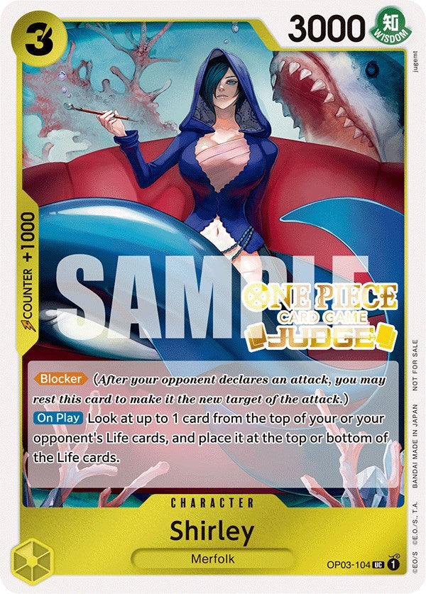 Shirley (Judge Pack Vol. 3) [One Piece Promotion Cards] | Card Merchant Takapuna