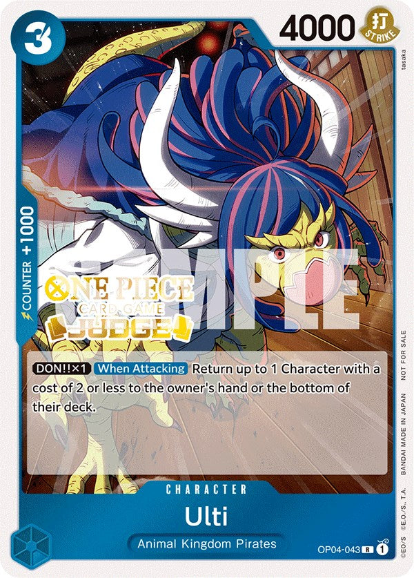 Ulti (Judge Pack Vol. 3) [One Piece Promotion Cards] | Card Merchant Takapuna