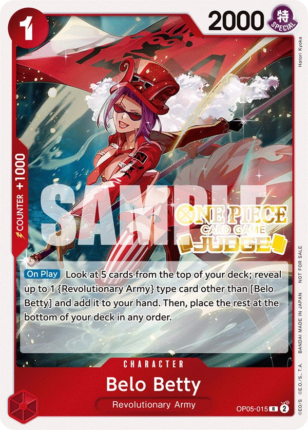 Belo Betty (Judge Pack Vol. 3) [One Piece Promotion Cards] | Card Merchant Takapuna