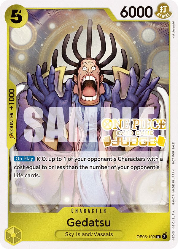 Gedatsu (Judge Pack Vol. 3) [One Piece Promotion Cards] | Card Merchant Takapuna