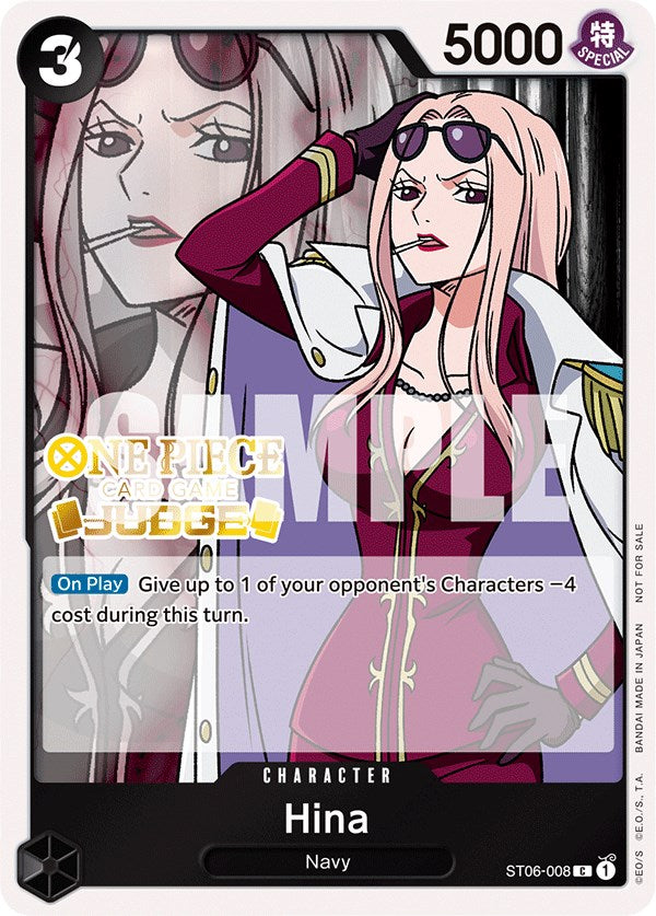 Hina (Judge Pack Vol. 3) [One Piece Promotion Cards] | Card Merchant Takapuna