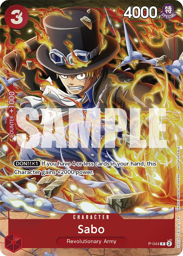 Sabo (Event Pack Vol. 4) [One Piece Promotion Cards] | Card Merchant Takapuna