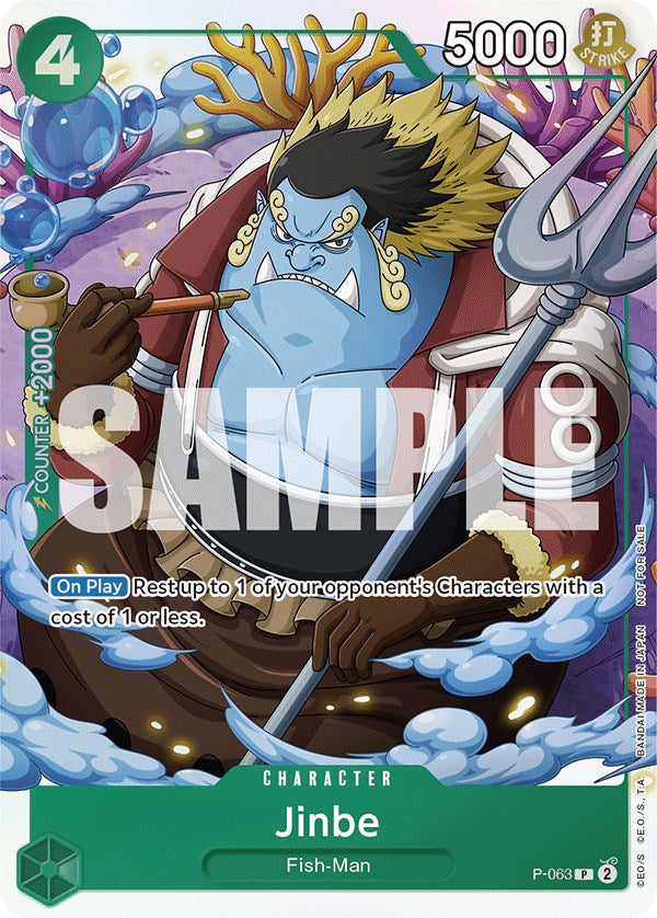 Jinbe (Event Pack Vol. 4) [One Piece Promotion Cards] | Card Merchant Takapuna