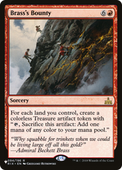 Brass's Bounty [The List] | Card Merchant Takapuna