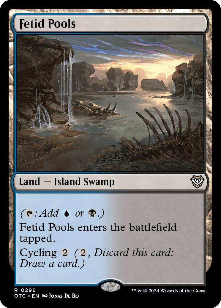 Fetid Pools [Outlaws of Thunder Junction Commander] | Card Merchant Takapuna