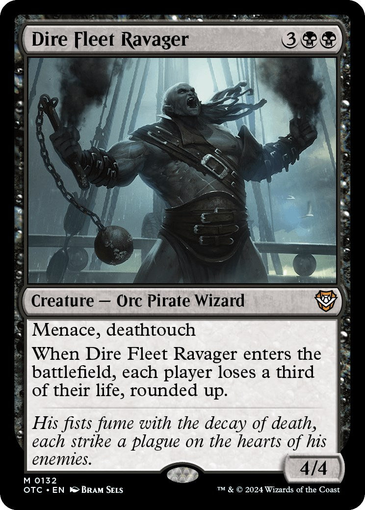 Dire Fleet Ravager [Outlaws of Thunder Junction Commander] | Card Merchant Takapuna