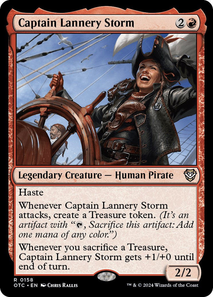 Captain Lannery Storm [Outlaws of Thunder Junction Commander] | Card Merchant Takapuna