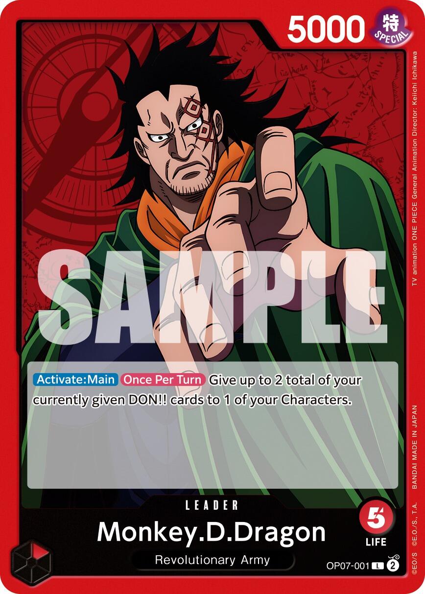 Monkey.D.Dragon (001) [500 Years in the Future] | Card Merchant Takapuna