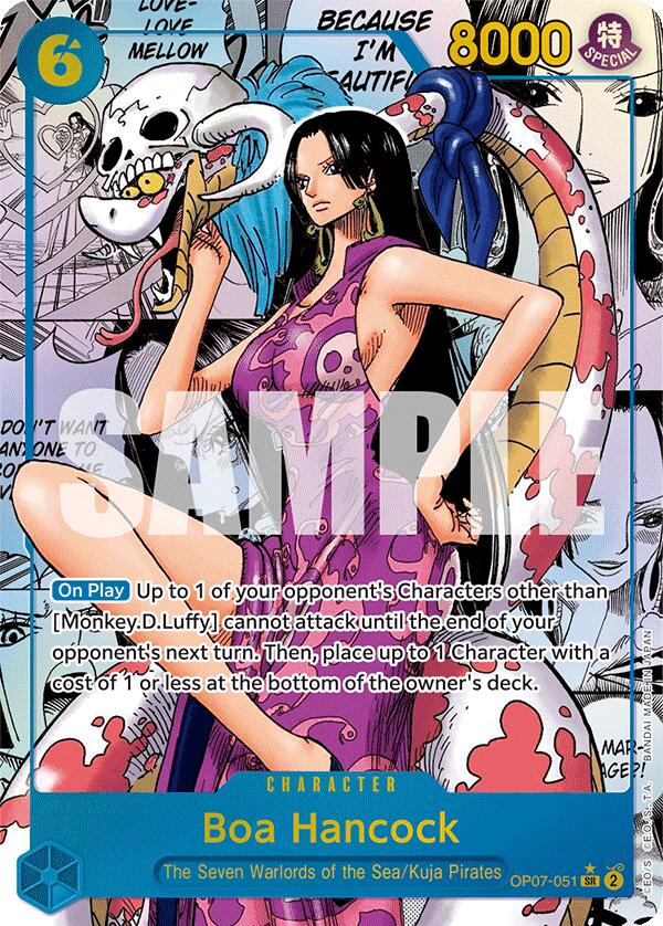 Boa Hancock (051) (Parallel) (Manga) [500 Years in the Future] | Card Merchant Takapuna