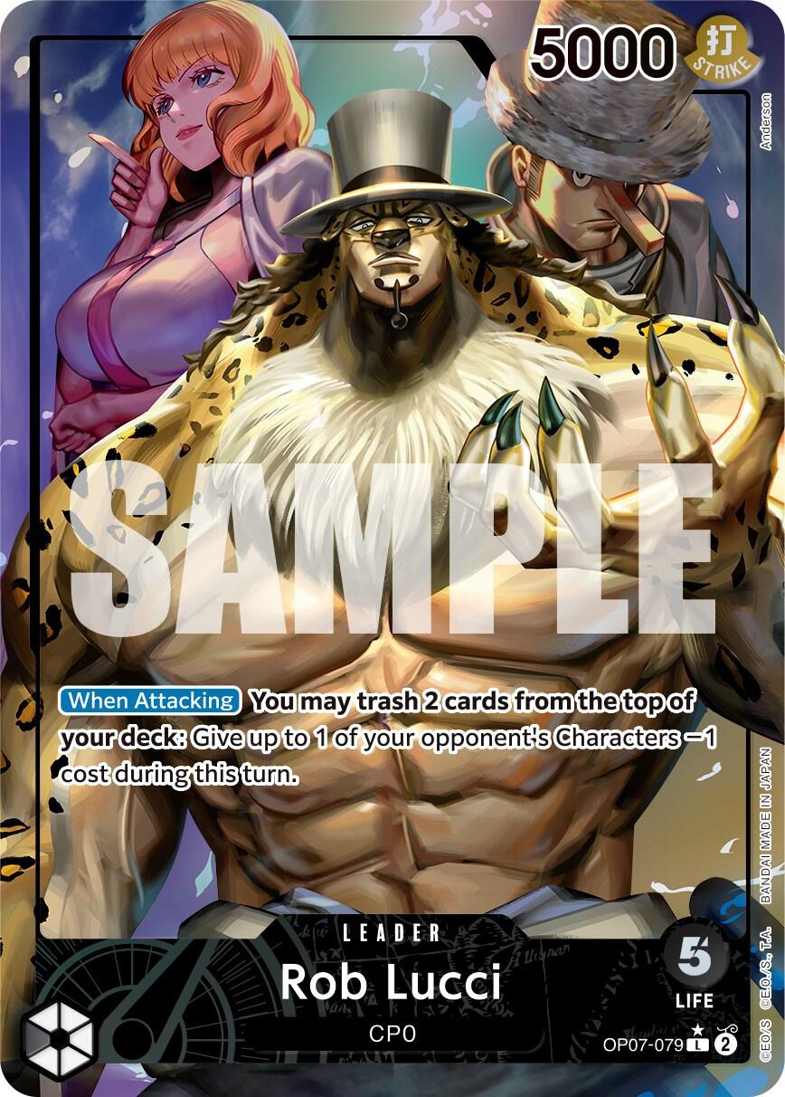 Rob Lucci (079) (Parallel) [500 Years in the Future] | Card Merchant Takapuna