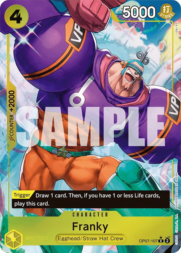 Franky (Parallel) [500 Years in the Future] | Card Merchant Takapuna