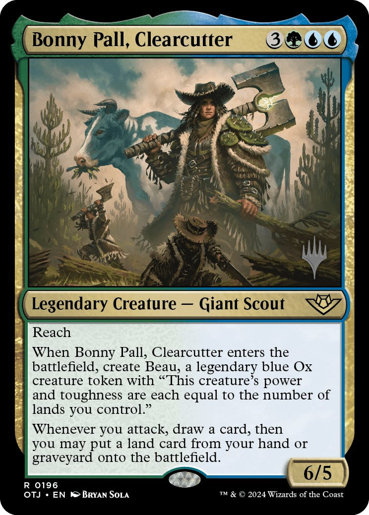 Bonny Pall, Clearcutter (Promo Pack) [Outlaws of Thunder Junction Promos] | Card Merchant Takapuna