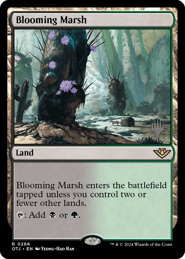 Blooming Marsh (Promo Pack) [Outlaws of Thunder Junction Promos] | Card Merchant Takapuna