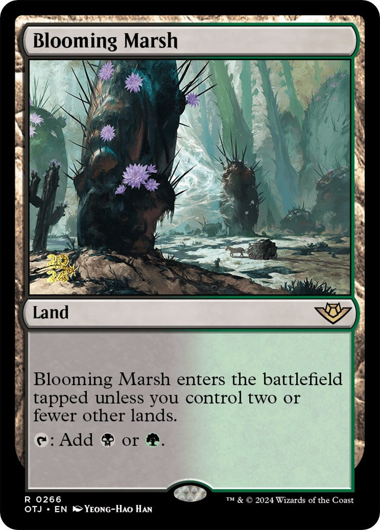 Blooming Marsh (OTJ) [Outlaws of Thunder Junction Prerelease Promos] | Card Merchant Takapuna