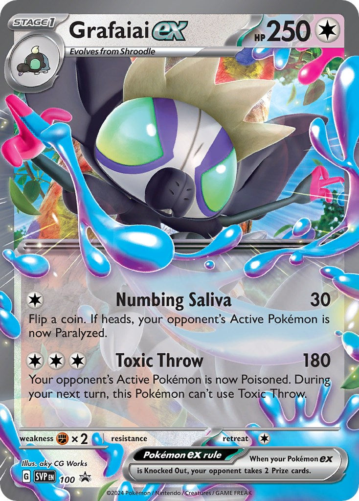 Grafaiai ex (100) [Scarlet & Violet: Black Star Promos] | Card Merchant Takapuna