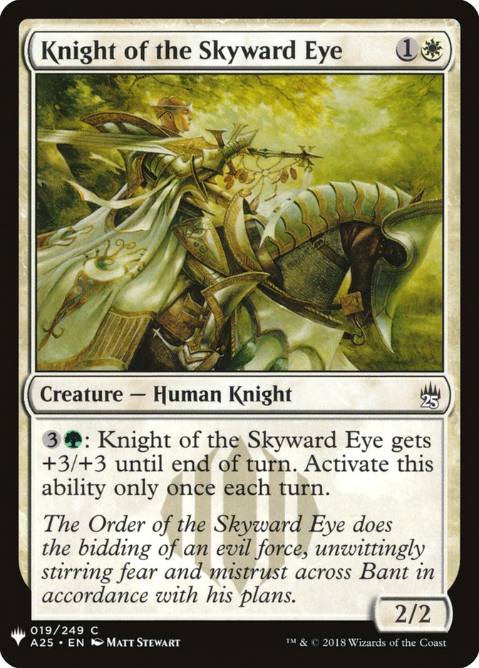 Knight of the Skyward Eye [Mystery Booster] | Card Merchant Takapuna