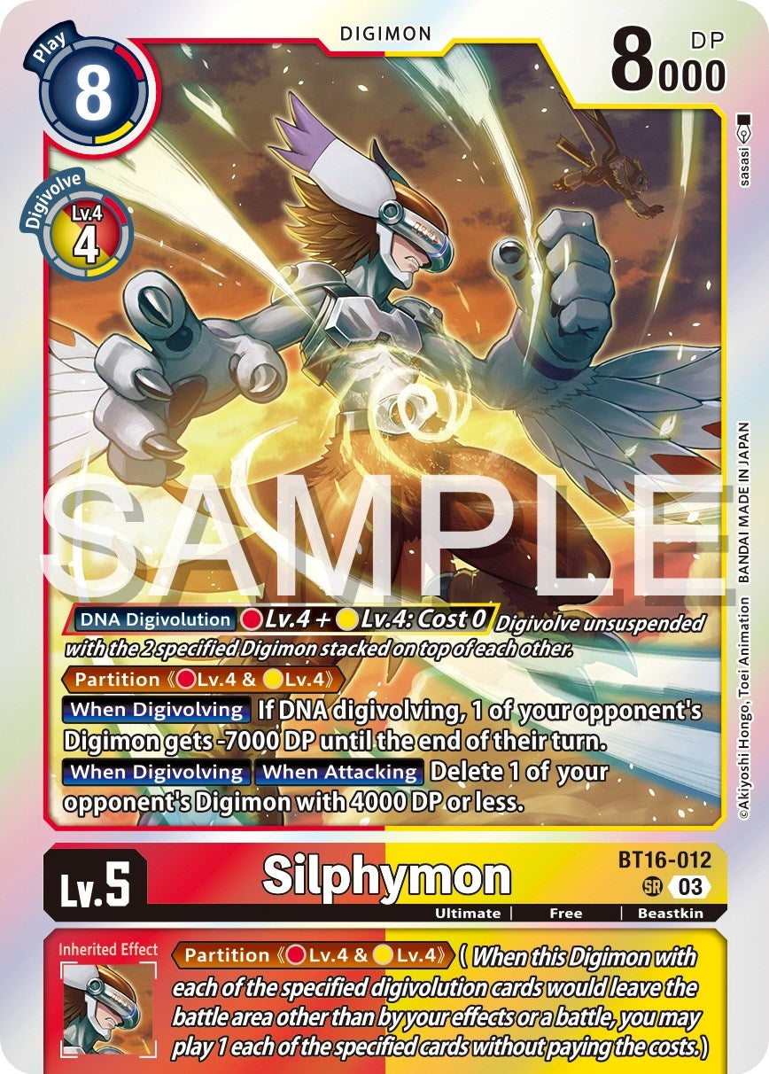 Silphymon [BT16-012] [Beginning Observer] | Card Merchant Takapuna