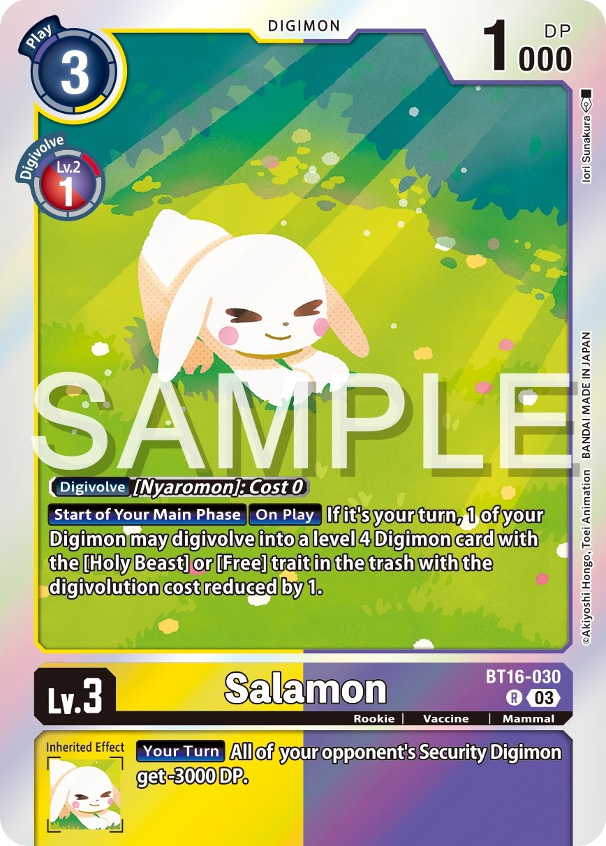 Salamon [BT16-030] [Beginning Observer] | Card Merchant Takapuna