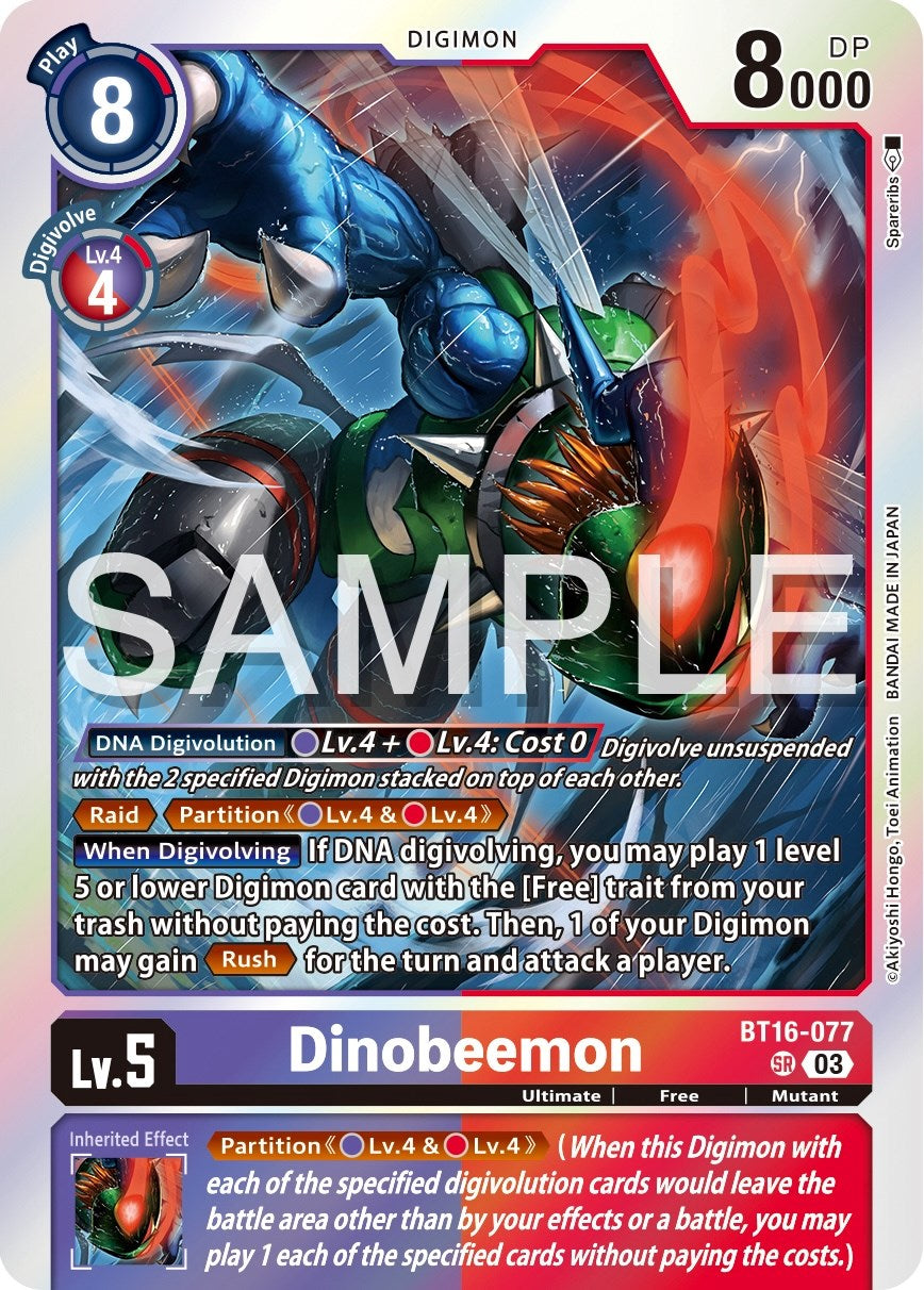 Dinobeemon [BT16-077] [Beginning Observer] | Card Merchant Takapuna