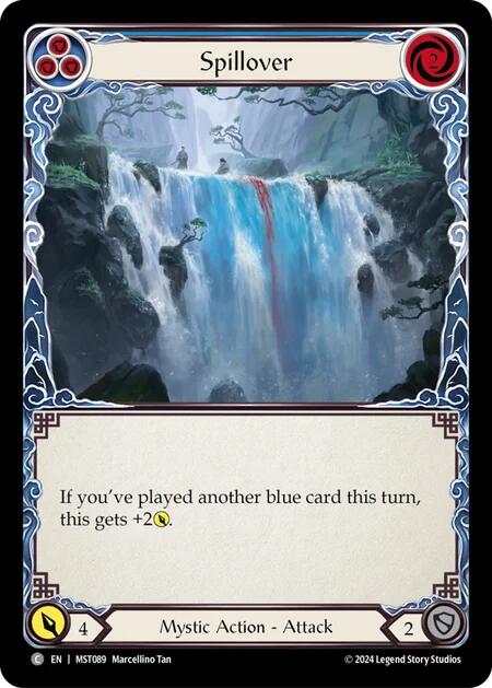 Spillover [MST089] (Part the Mistveil)  Rainbow Foil | Card Merchant Takapuna