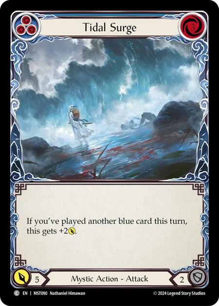 Tidal Surge [MST090] (Part the Mistveil)  Rainbow Foil | Card Merchant Takapuna