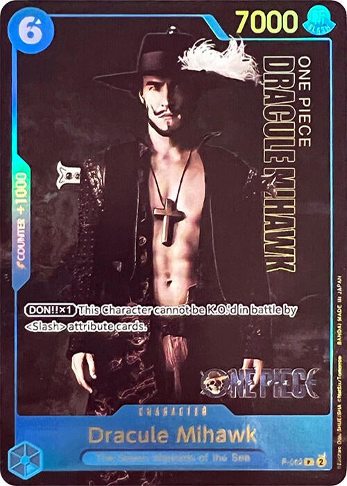 Dracule Mihawk [Live Action Edition] | Card Merchant Takapuna