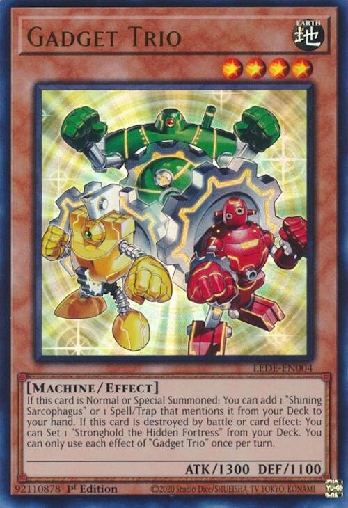 Gadget Trio [LEDE-EN004] Ultra Rare | Card Merchant Takapuna