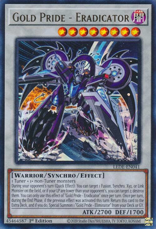 Gold Pride - Eradicator [LEDE-EN041] Ultra Rare | Card Merchant Takapuna